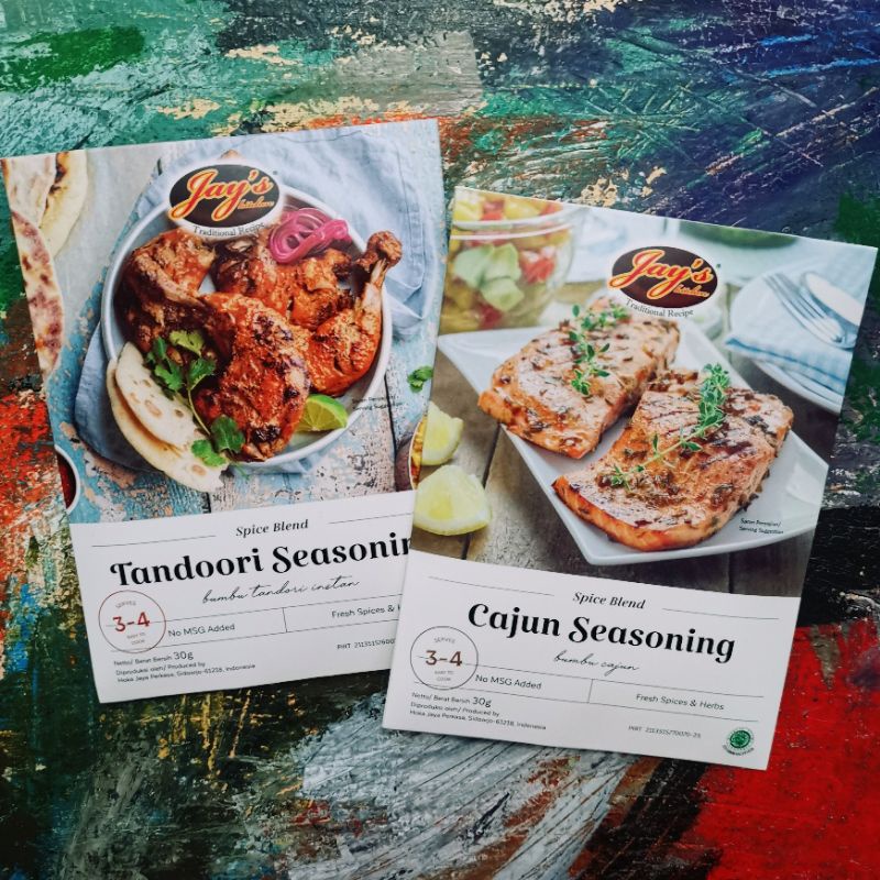

Jay's Kitchen 30gr Spice Blend Bumbu Seasoning 3-4 Porsi No MSG