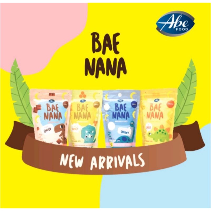 

Abe Food - Baenana Chips Keripik Pisang All Varian snack sehat