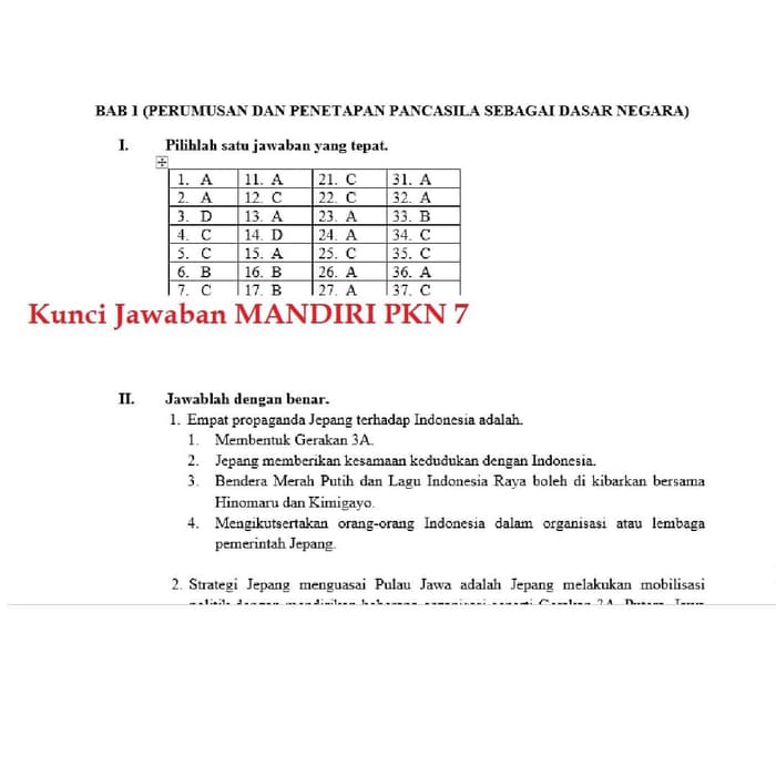 Kunci Jawaban Pkn Kelas 11 Bab 5 - 31+ Kunci Jawaban Pkn Kelas 11 Bab 5 Gratis