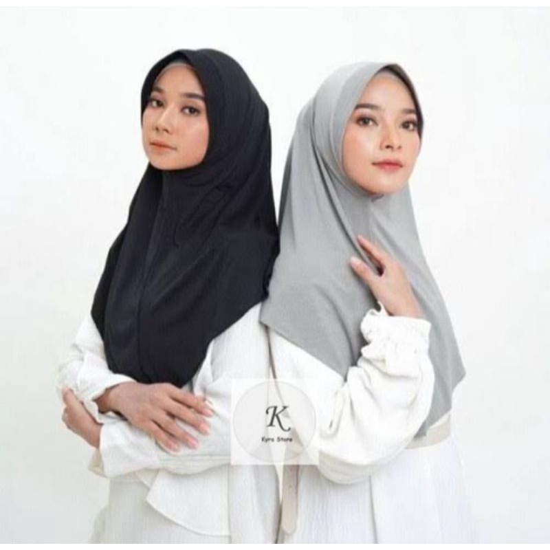 Hijab Bergo Jersey / Bergo Hamidah / Hijab Instan Menutup Dada (Bergo Part 2)