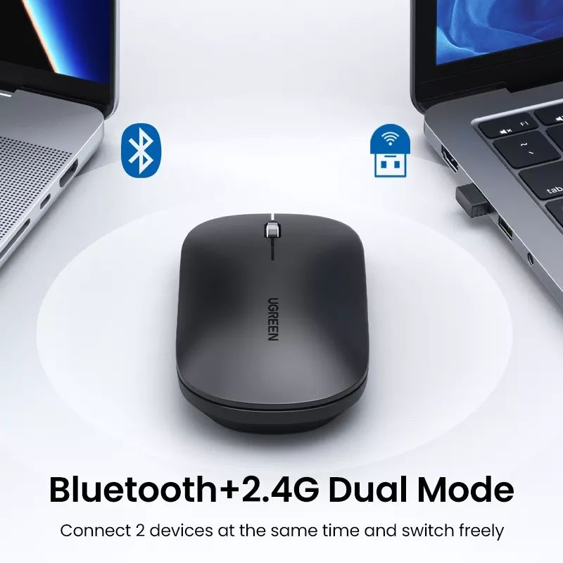 UGREEN MOUSE Bluetooth wireless &amp; 2.4Ghz Silent Click 4000DPI