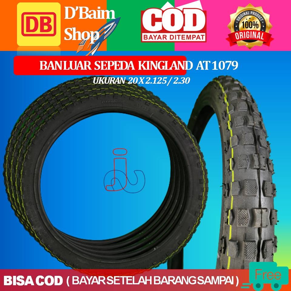 Ban Luar Sepeda BMX kingLand AT109 Ban Luar Sepeda BMX 20 Inch