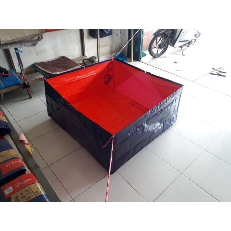 TERPAL KOLAM IKAN TYPE A5 ukuran (100×100×50)