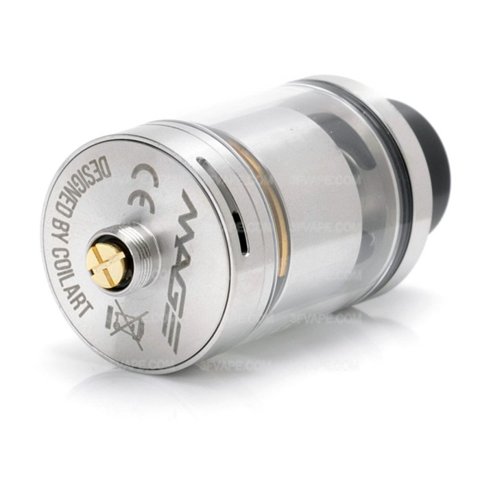 CoilArt Mage GTA 24 Atomizer - SILVER [Authentic] [ Vaporizer ]