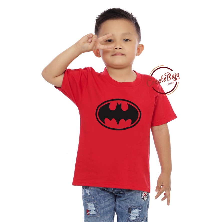 KAOS ANAK LAKI BATMAN 1-7 TAHUN BAJU ATASAN ANAK LAKI TERMURAH