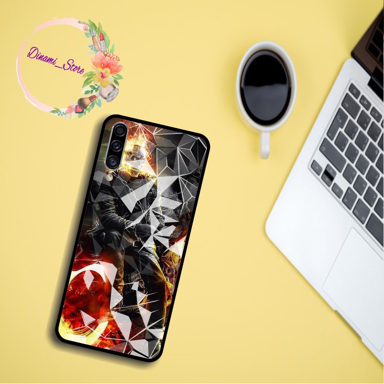 softcase diamond GHOST RIDER Vivo Y91 Y17 Y12 Y15 Y93 Y95 Y81 Y83 Y71 Y53 y20 Y30 Y50 V17 Y11 DST737
