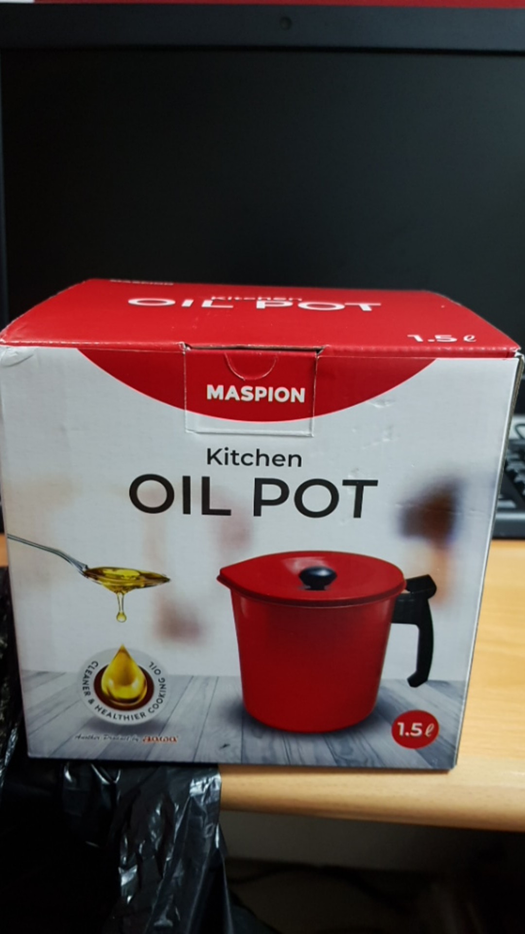 Maslon Maspion Group Oil Pot Saringan Minyak 1.5l