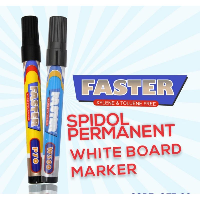 

spidol white board - pemanent marker faster
