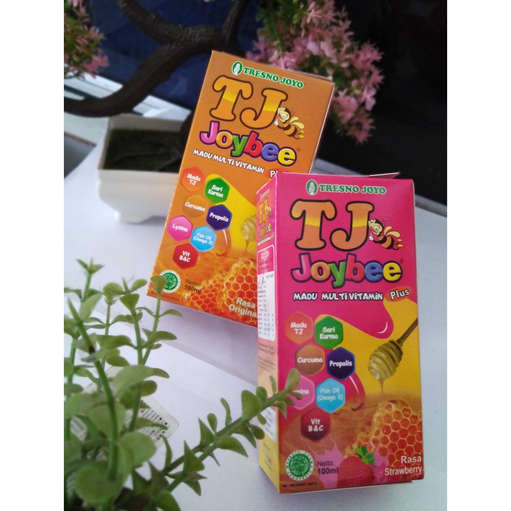 

Tresno Joyo TJ Joybee Madu Multivitamin Perbaiki Nafsu Makan & Pertumbuhan Anak 100 ml