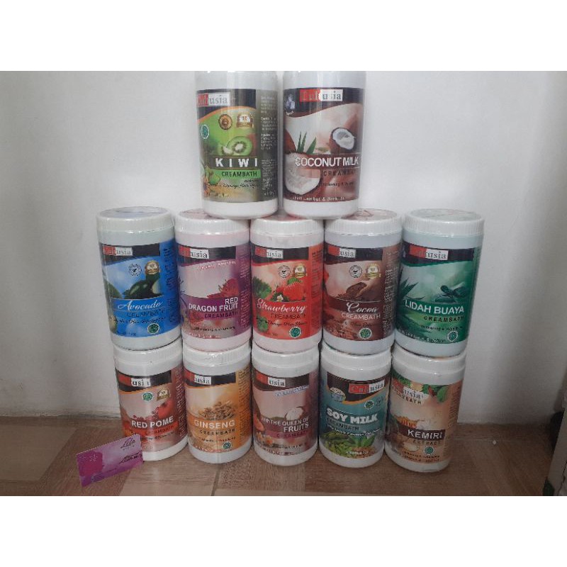 CULTUSIA CREAMBATH BUAH 1kg