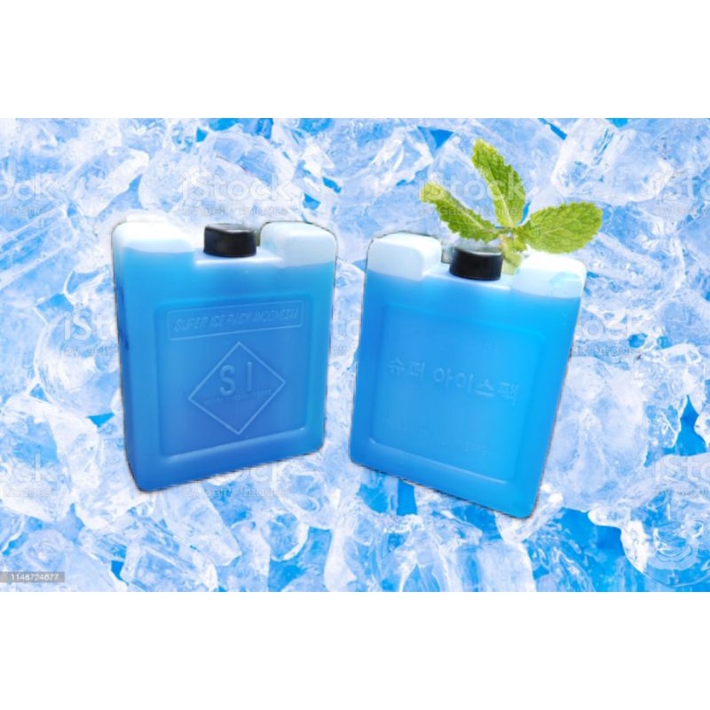 ice pack 9 × 11cm mini kecil ice gel thermafreeze dry blue ice