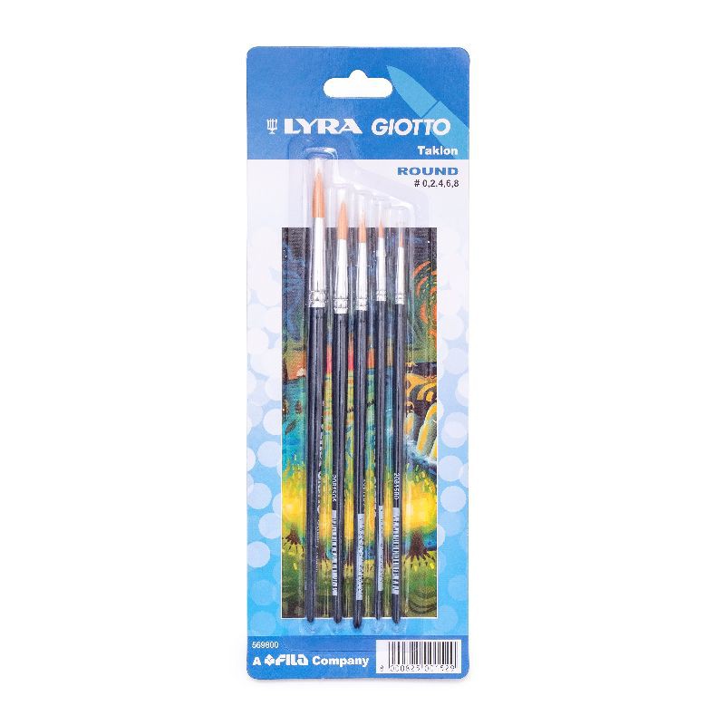 

LYRA ROUND BRUSH SET - 00, 02, 04, 06, 08 (569800)