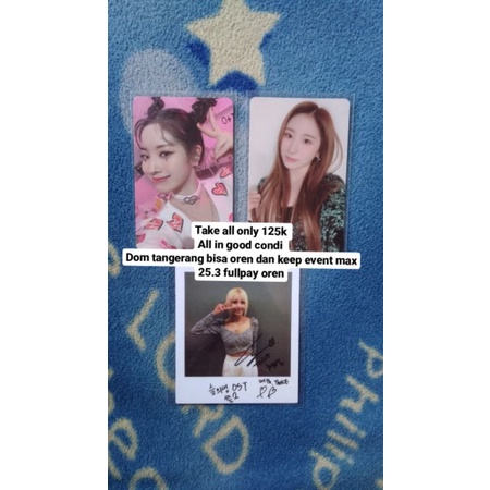 Photocard Formula of love Dahyun break it/antena Twice bundle with pc chaeyeon izone