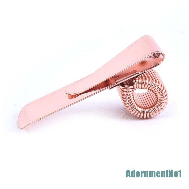 (AdornmentNo1) 1pc Klip Metal Elastis Holder Pulpen / Notebook