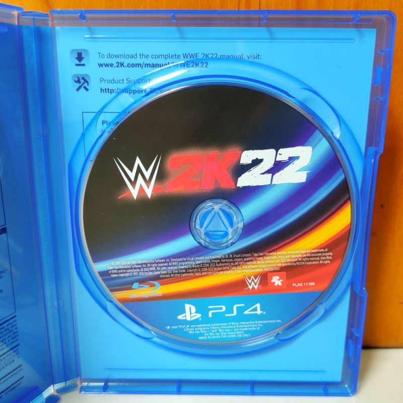 WWE 2K22 PS4 Kaset WWE2K22 Playstation PS 4 5 Smackdown 2022 W2 WW 20 2K W2K22 Playstation Ps 4 5 Kaset CD BD reg3 Smack down pain 2k19 Games Ps4 Ps5 Region 3 Asia Reg 2k22 2022 Game 2k20 2k 22 20