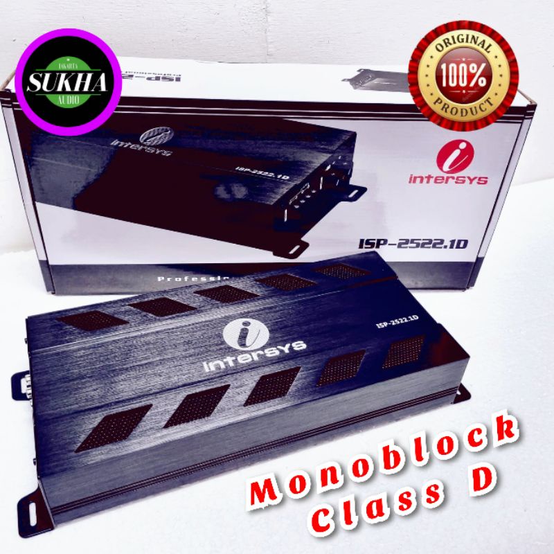 Power Monoblock Intersys ISP 2522.1D Class D power Monoblock Garansi Resmi Intersys
