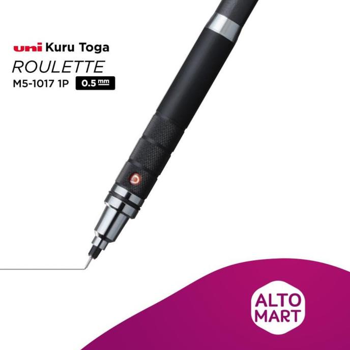 

UNI Kuru Toga Roulette Mechanical Pencil 0.5 mm - Silver