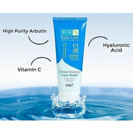 HADA LABO Shirojyun FACE WASH 100ml | HADA LABO Shirojyun FACE WASH 50ml