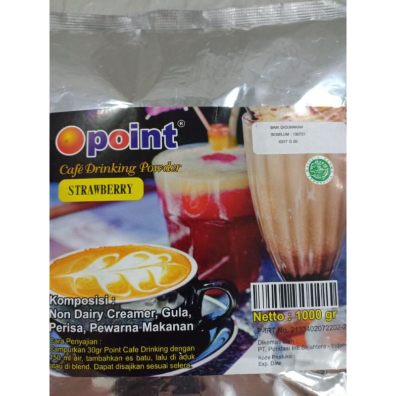 

O Point Dringking powder Strobery