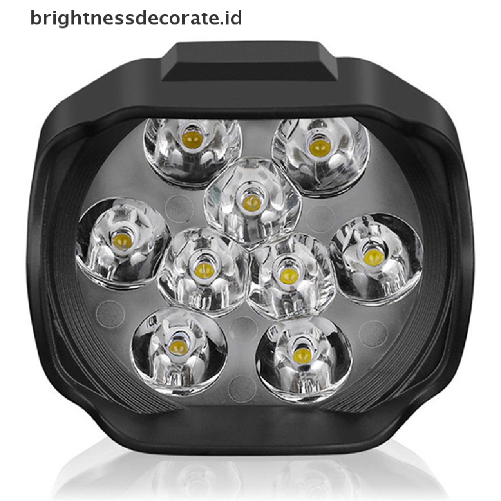 6w 9 Led Bohlam Lampu Sorot Sepeda Motor Super Terang