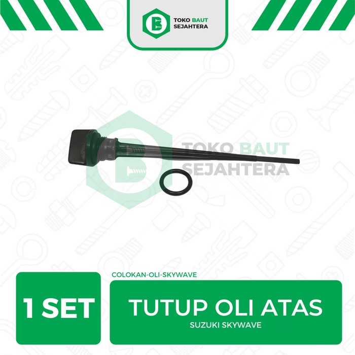 TUTUP OLI MESIN ATAS SUZUKI SPIN 125 HAYATE SKYDRIVE SKYWAVE