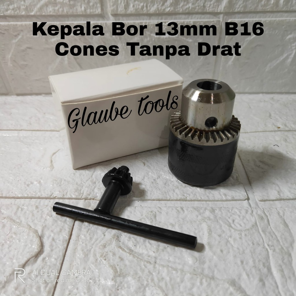 Mollar Kepala Bor 13mm B16 Drill Chuck Cones Pala Bor 13mm B16 Bor Duduk
