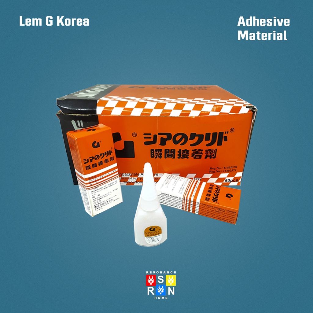 Lem Korea G Asli Merk G Original / Lem G Resonance Home