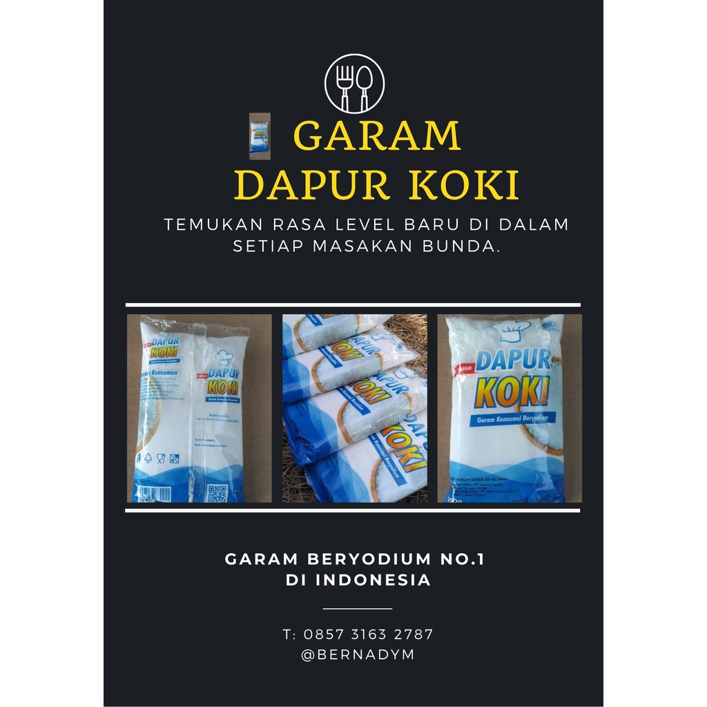 

garam dapur koki