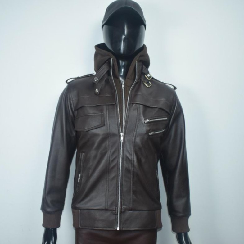 Jaket Kulit Hoody Korean Style original by Garvis