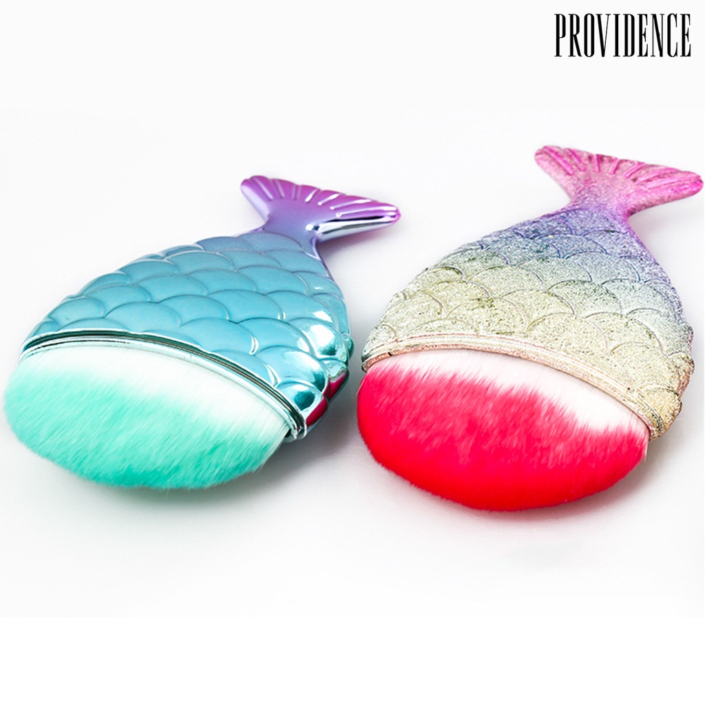 Providence Mermaid Tail Design Soft Nail Art Brush Dust Remover Cleaning Manicure Tool