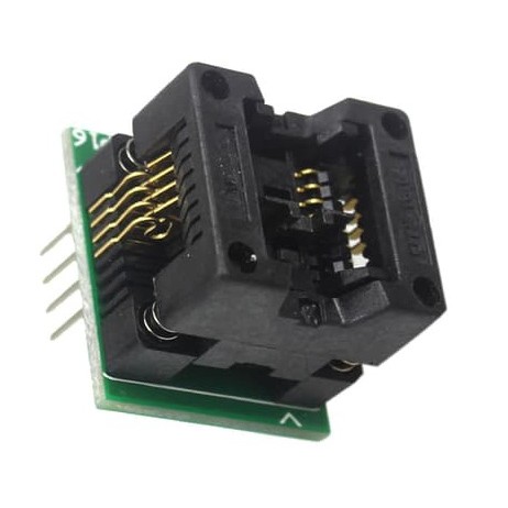 Socket Adapter IC SMD SOP8 SOIC8 to DIP8 Soket Flash Bios