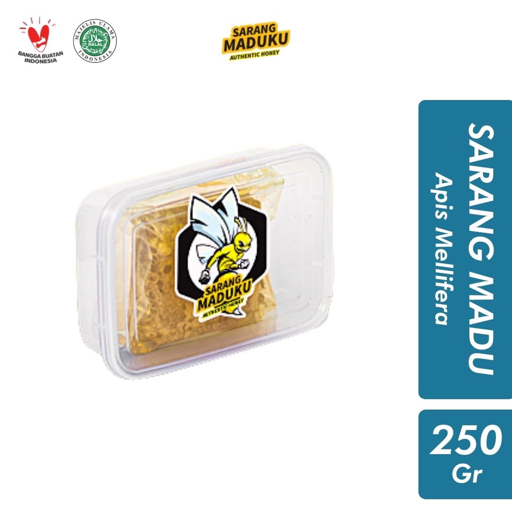 

Sarang Madu Asli Murni Melifera Raw Honey - 250gr