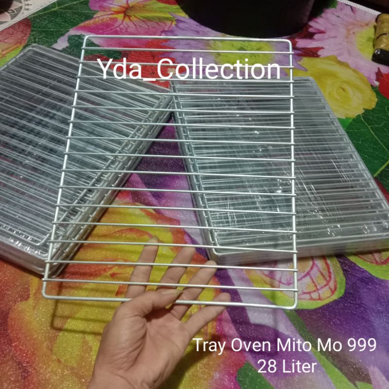 Tray rak jari jari oven listrik mito mo top 999 / rak jaring oven listrik mito mo 999 wood series / 