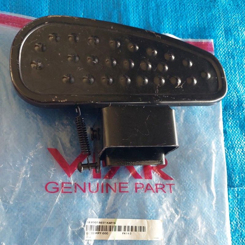 FOOT REST KARYA/ STEP IJEKAN KAKI SEBELAH KANAN VIAR KAISAR NOZOMI APPKTM DLL RODATIGA ORIGINAL