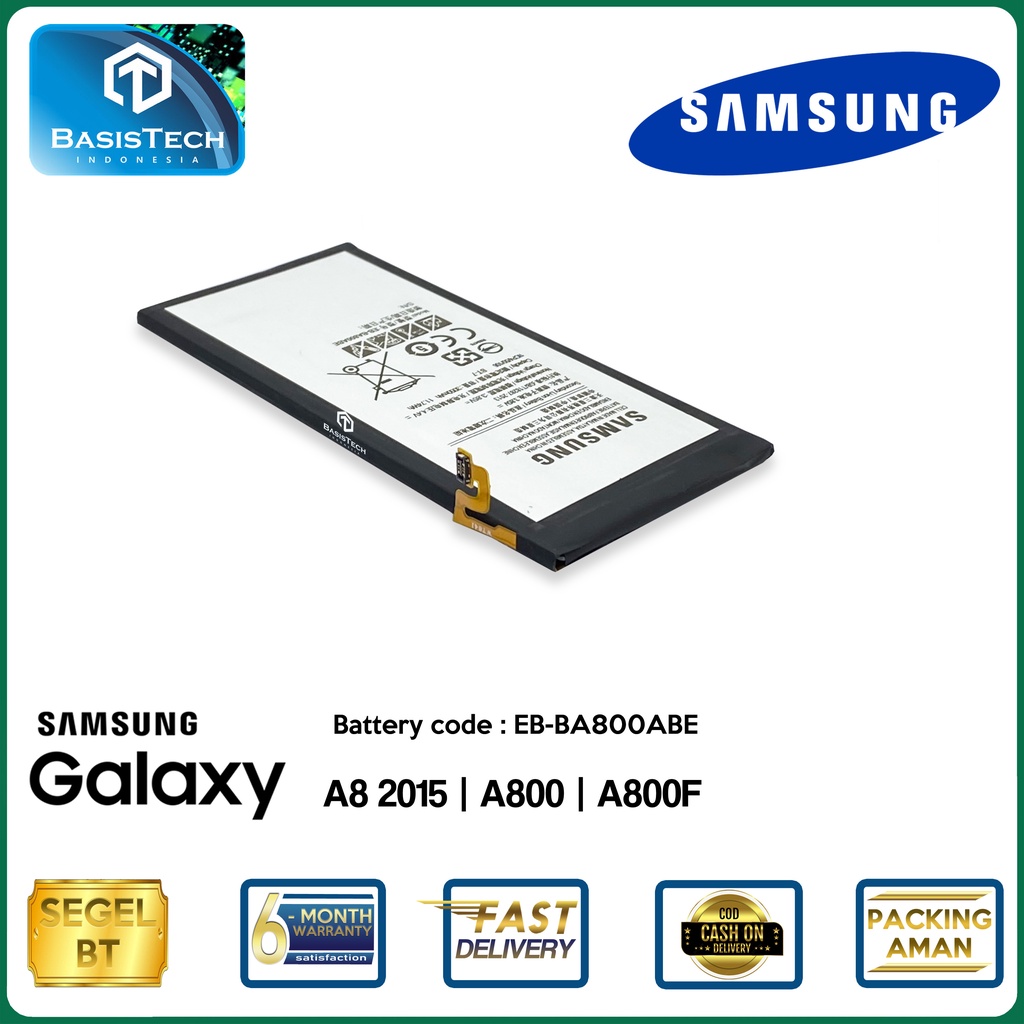 BATERAI SAMSUNG A8 2015 A800 A800F - EB-BA800ABE - ORI99