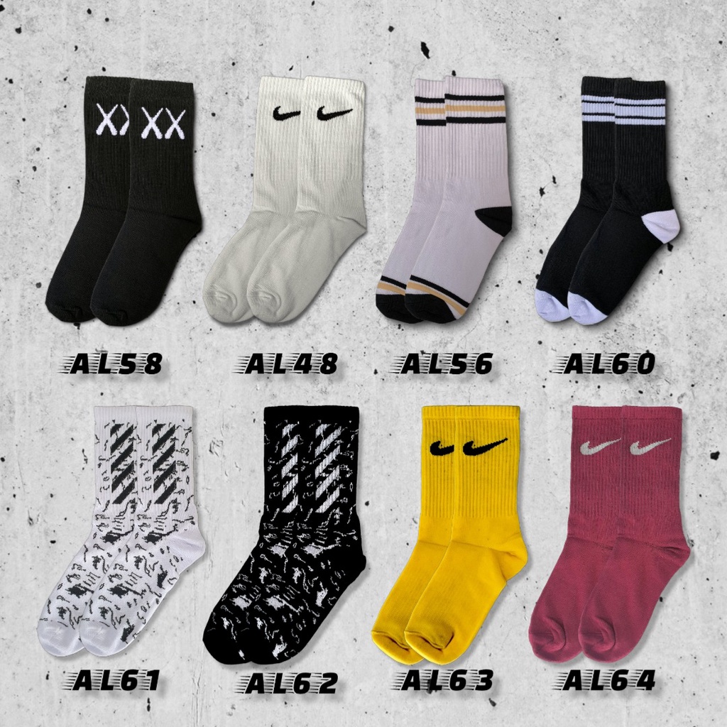 Kaos Kaki Oldschool Skate Pria Wanita - ALZA STORE