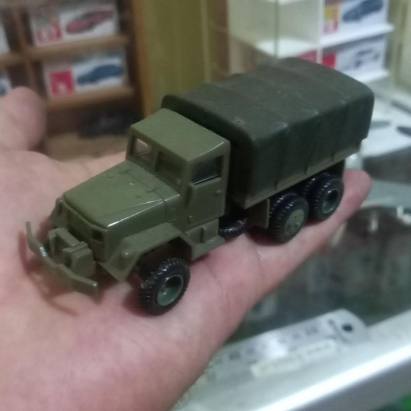 diecast miniatur mobil truck perangarmy truk militer tempur tni