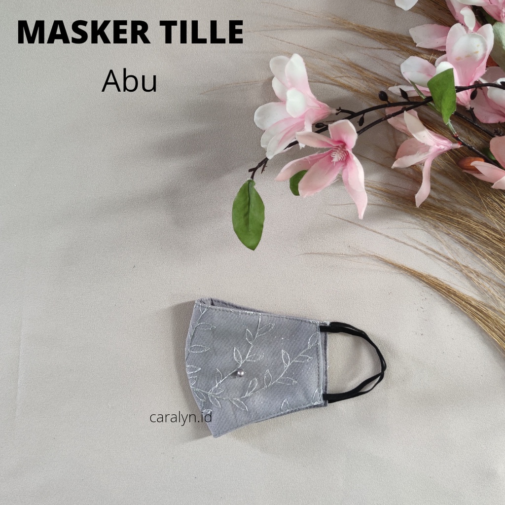 MASKER TILLE KONDANGAN NON HIJAB