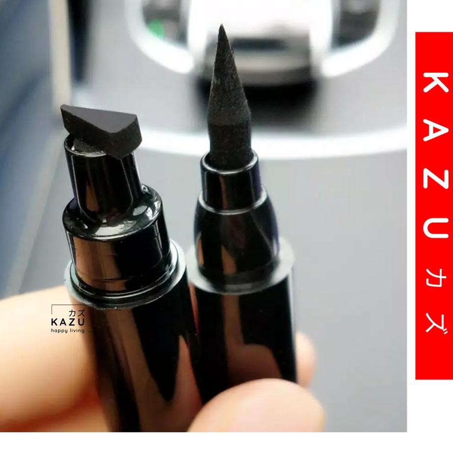 

✔️lego - KAZU KBF114 Eyeliner Stamp Cat 2 in 1 Waterproof Spidol Mata Import