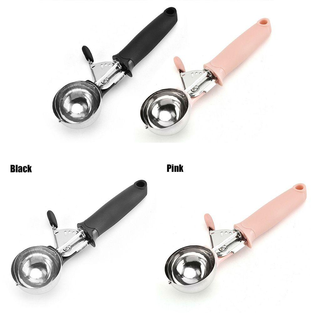 Top Ice Cream Scoop Alat Dapur Ice Ball Maker Metal Cookie Scoop Ball Scooper