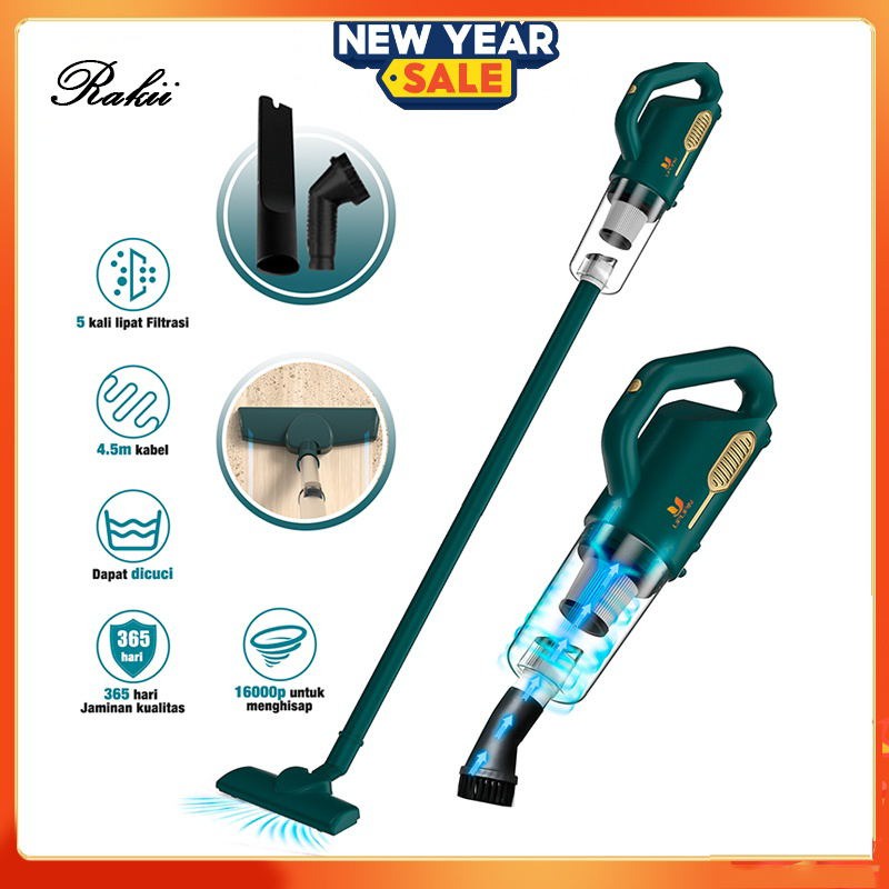 Handheld Vacuum Cleaner Liplapin | Vacuum Cleaner Pembersih Sofa, Vacuum Pembersih Karpet | Vacuum Cleaner Kabel