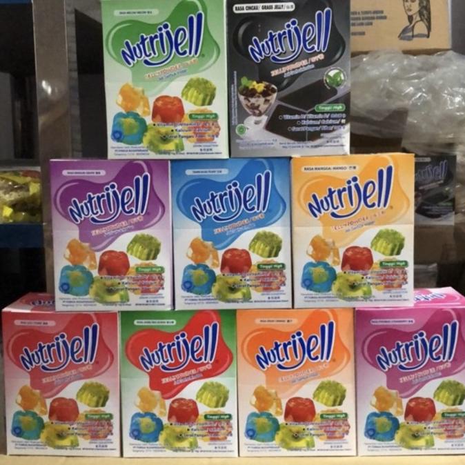 

Nutrijell 1 box ( 15gr x 12pc ) TERLARIS TERPERCAYA ORIGINAL