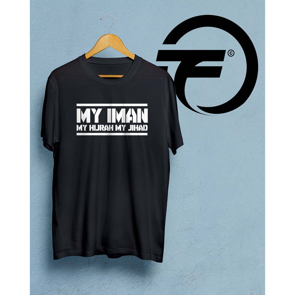 Kaos Dakwah Islam My Iman My Hijrah My Jihad