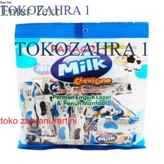 

Parago Milk Chewy Candy Bag 60 gram