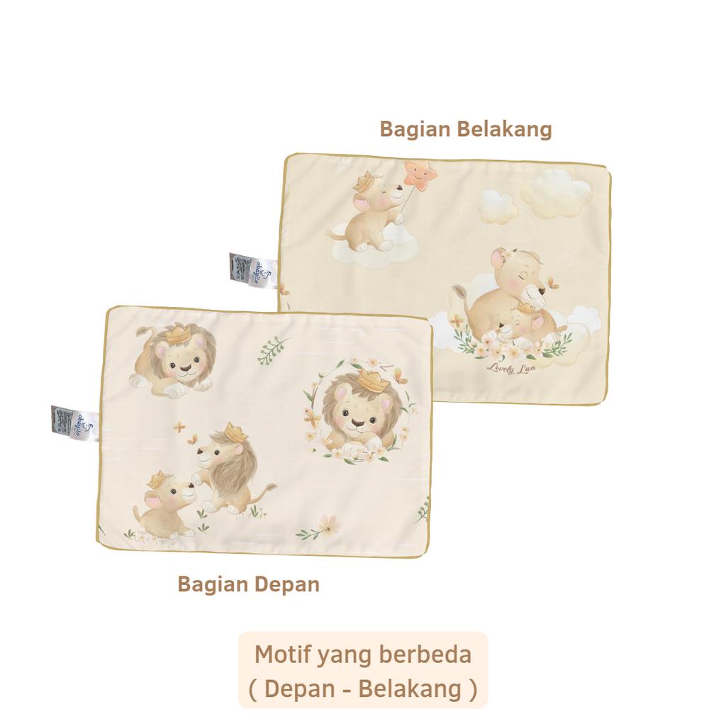 Obayito Sarung Bantal Baby ( Bayi ) set Isi 3 Bahan Katun Satin Jepang Terbaik