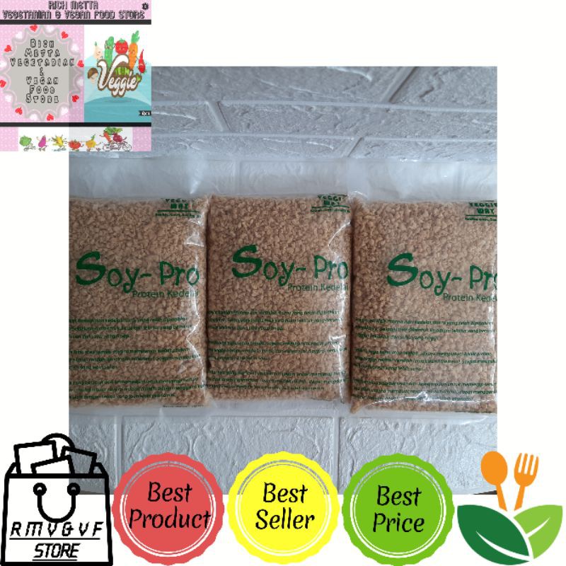 Veggie Way Soy-Pro Protein Kedelai Vegetarian & Vegan / Proteina / Protena Halus 250gr