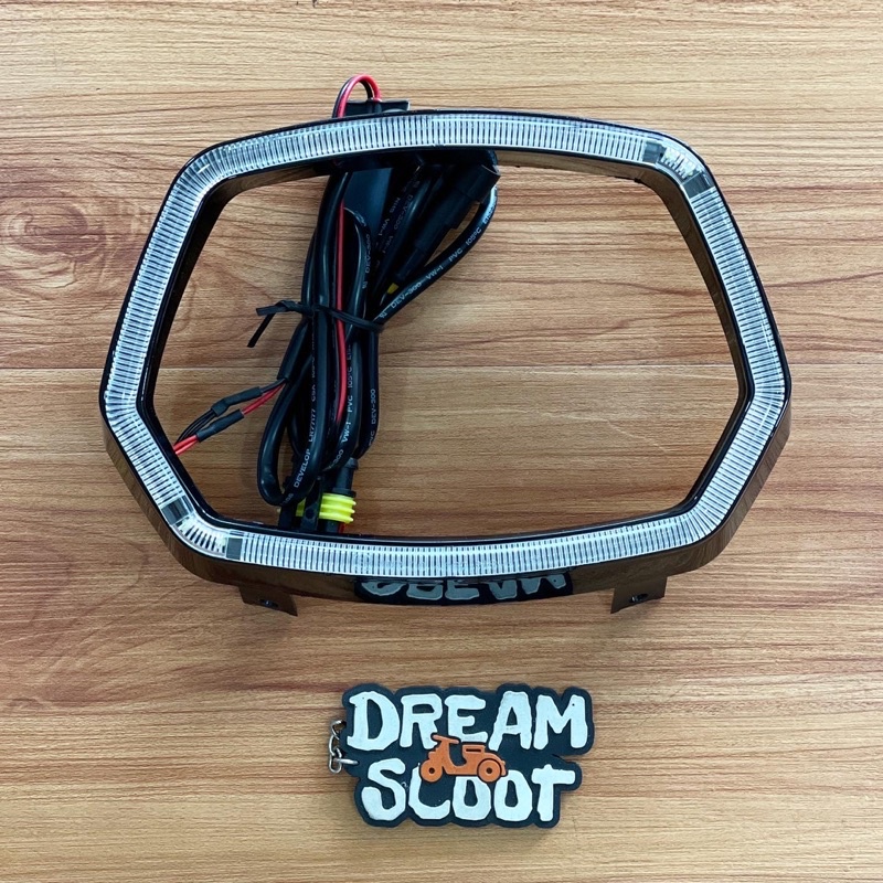 List Headlamp SIP LED Black Vespa Sprint List headlamp Vespa Sprint List Headlamp Sprint