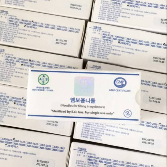 JARUM UNTUK SULAM ALS UNTUK SULAM ALIS 6D/ ALS MND KOREA BLADE MICROBLADING/ JARUM SULAM ALIS