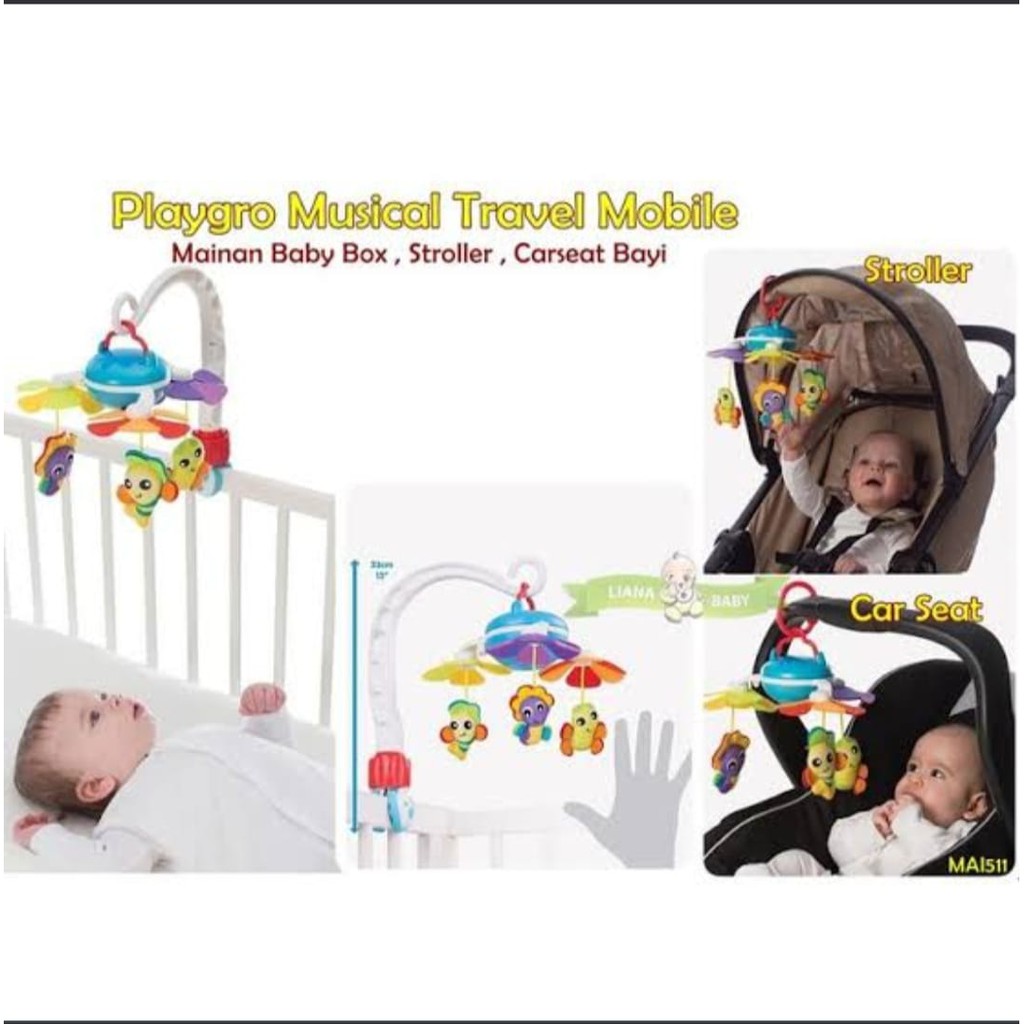 PLAYGRO MUSICAL TRAVEL MOBILE / CPL101