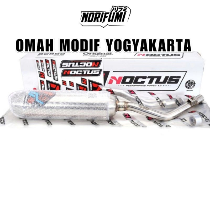 Knalpot Norifumi Noctus T3 T 3 CRF 150 L KLX 150 BF Dtracker WR 155 ORIGINAL-1